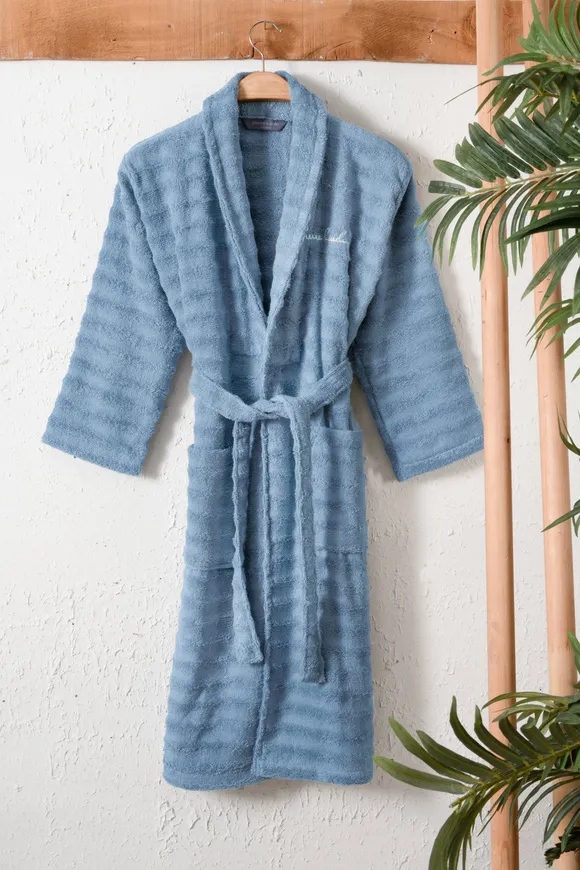 Pierre Cardin Soft Bornoz Harmony İndigo 