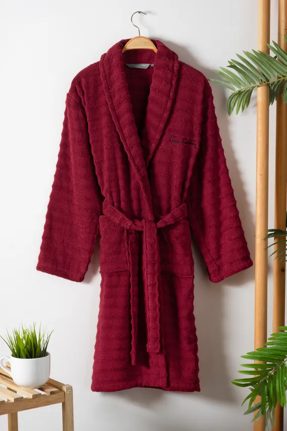 Pierre Cardin Soft Bornoz Harmony S/M Beden RedBerry