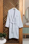 Pierre Cardin Soft Bornoz Wave S/M Beden Gri