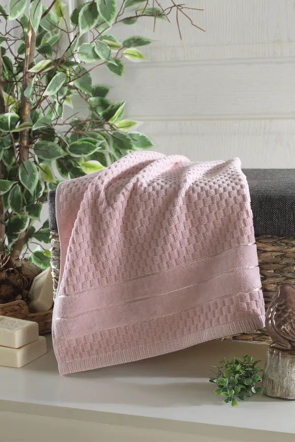 Pierre Cardin Soft Line Yüz Havlusu Pudra