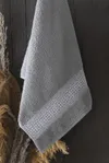 Pierre Cardin Stone Jakarlı Erkek Bornoz Seti Gri