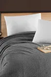 Pierre Cardin Super Soft Battaniye Çift Kişilik Harmony Antrasit