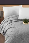 Pierre Cardin Super Soft Battaniye Çift Kişilik Harmony Gri