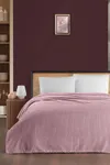 Pierre Cardin Super Soft Battaniye Tek Kişilik Harmony Gül Kurusu
