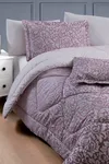 Pierre Cardin Uyku Seti Çift Kişilik Ombre Mürdüm