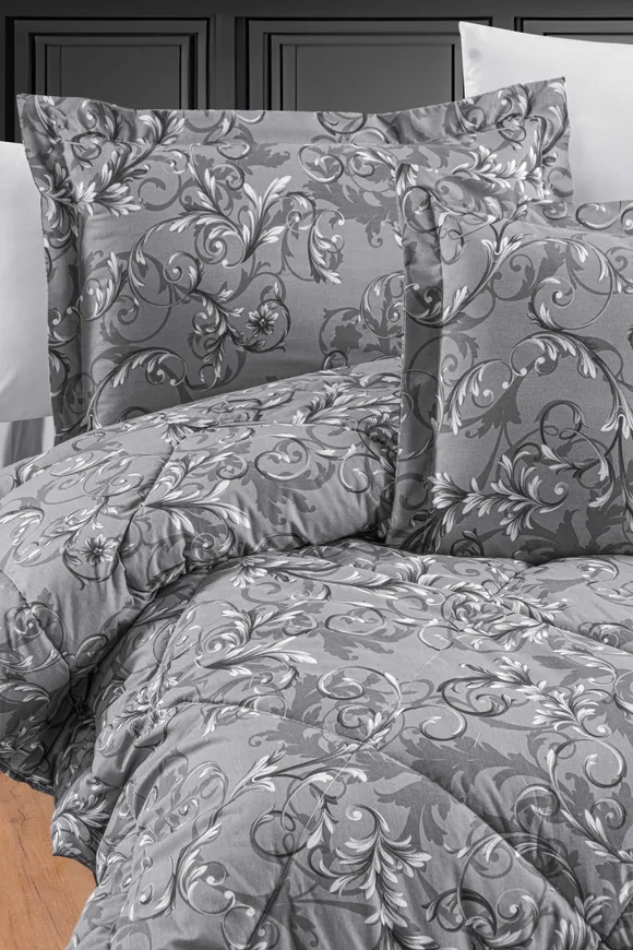 Pierre Cardin Uyku Seti Çift Kişilik Sandra Gri