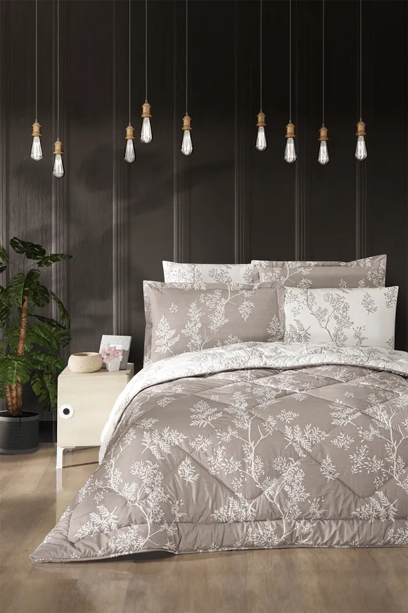 Pierre Cardin Uyku Seti Çift Kişilik Sierra Kahve