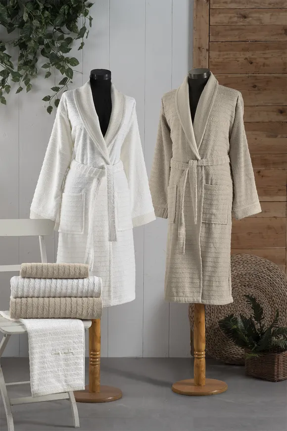 Pierre Cardin Wave Soft Aile Seti Krem - Vizon