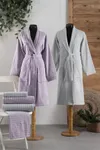 Pierre Cardin Wave Soft Aile Seti Lila - Gri