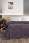 Pierre Cardin Wellsoft Battaniye Çift Kişilik Comfy Kül Moru