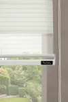 Pliseli Zebra Perde Ekru